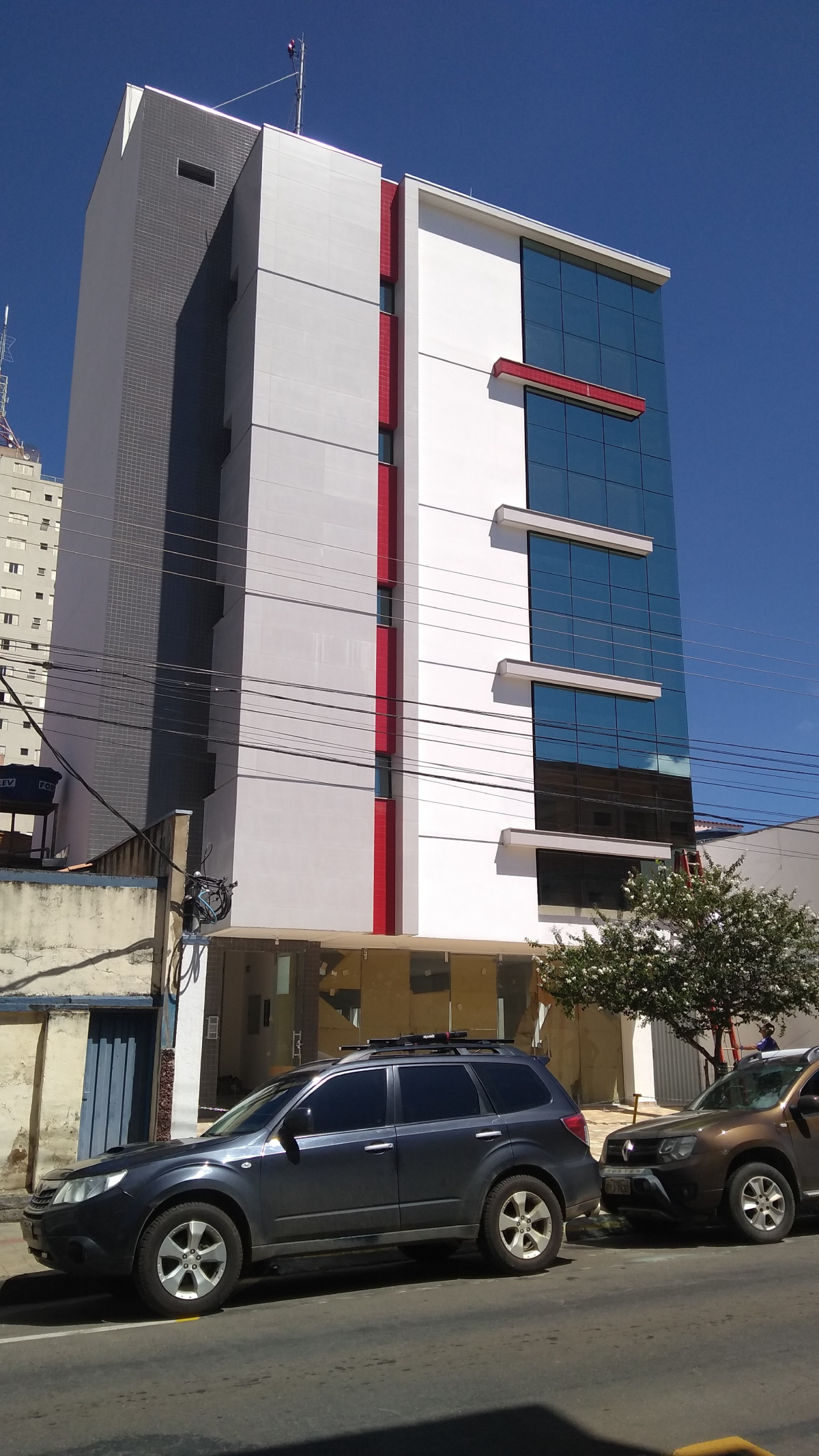 Centro Comercial A.S., projeto arquitetônico desenvolvido pelo escritório Natanael Ribeiro Arquiteto em Alfenas, MG.