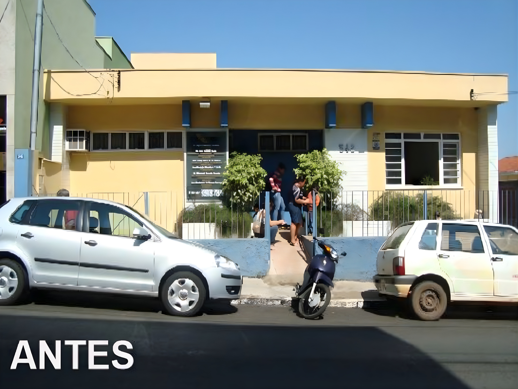Clínica Centermed, projeto arquitetônico desenvolvido pelo escritório Natanael Ribeiro Arquiteto em Alfenas, MG.