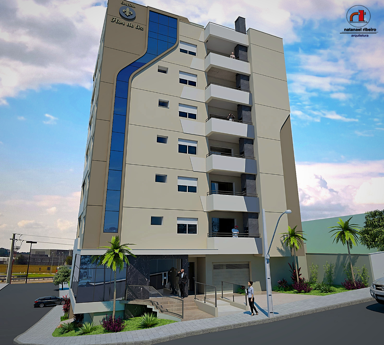 Projetos de edifícios desenvolvidos pelo escritório Natanael Ribeiro Arquitetura em Alfenas e região, com foco técnico e funcional.