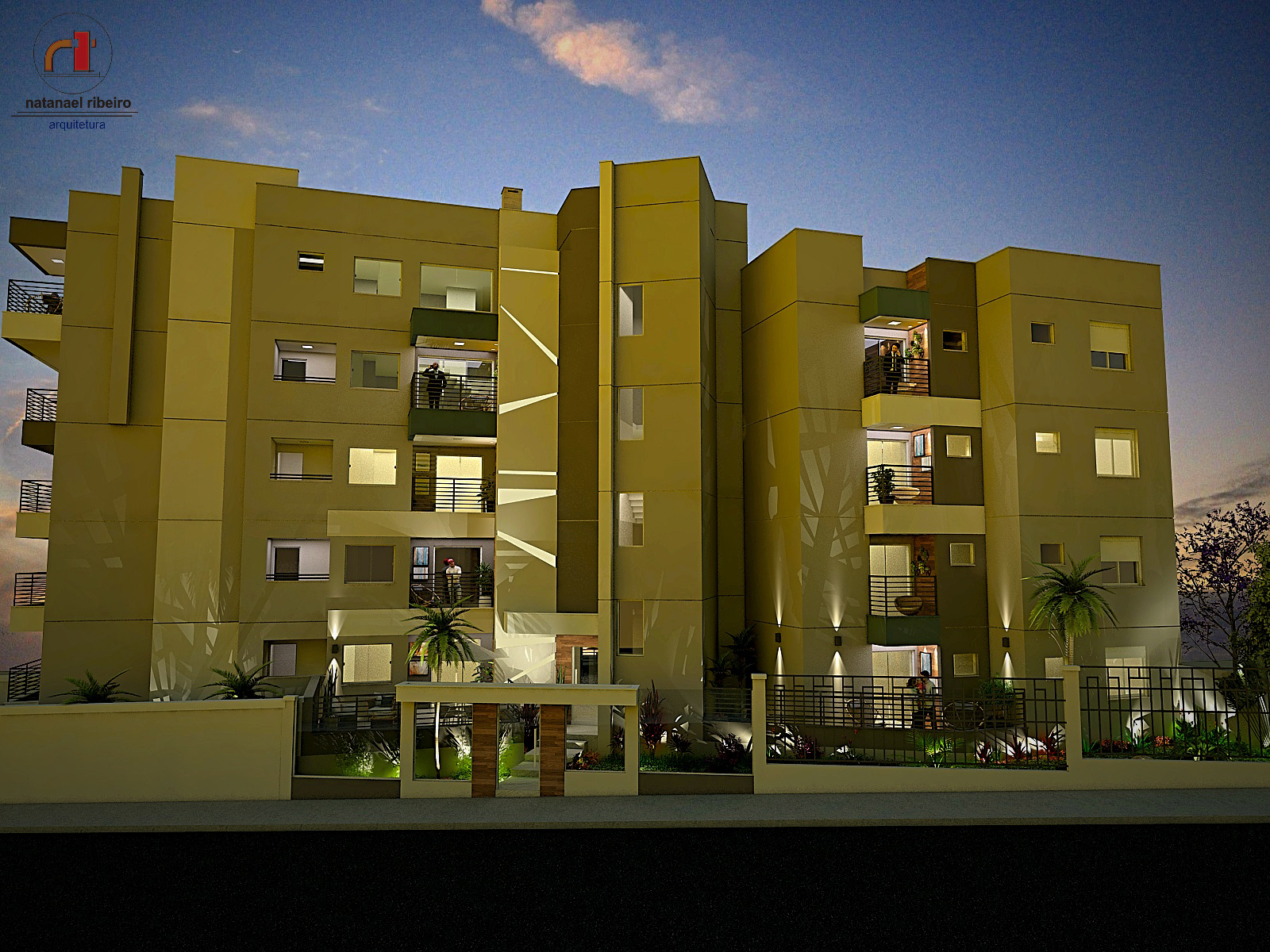 Projetos de edifícios desenvolvidos pelo escritório Natanael Ribeiro Arquitetura em Alfenas e região, com foco técnico e funcional.