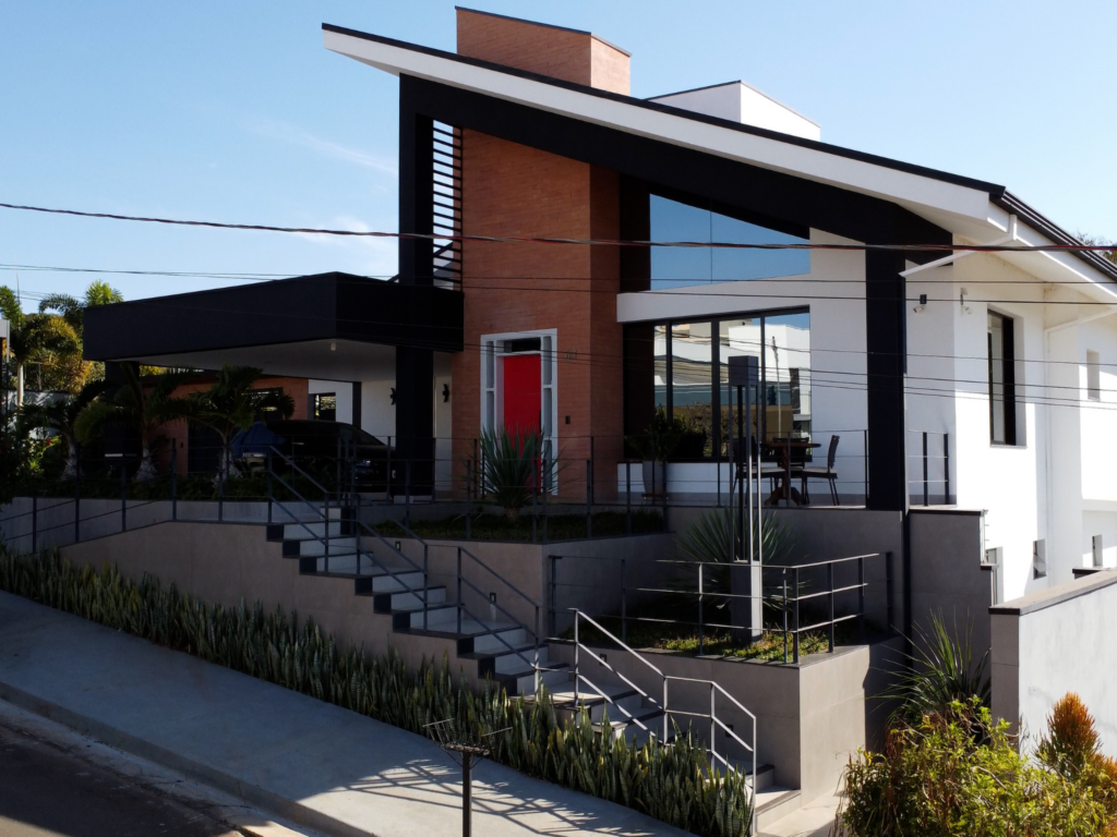 Projetos de casas desenvolvidos pelo escritório Natanael Ribeiro Arquitetura em Alfenas e região, com foco em técnica e identidade.